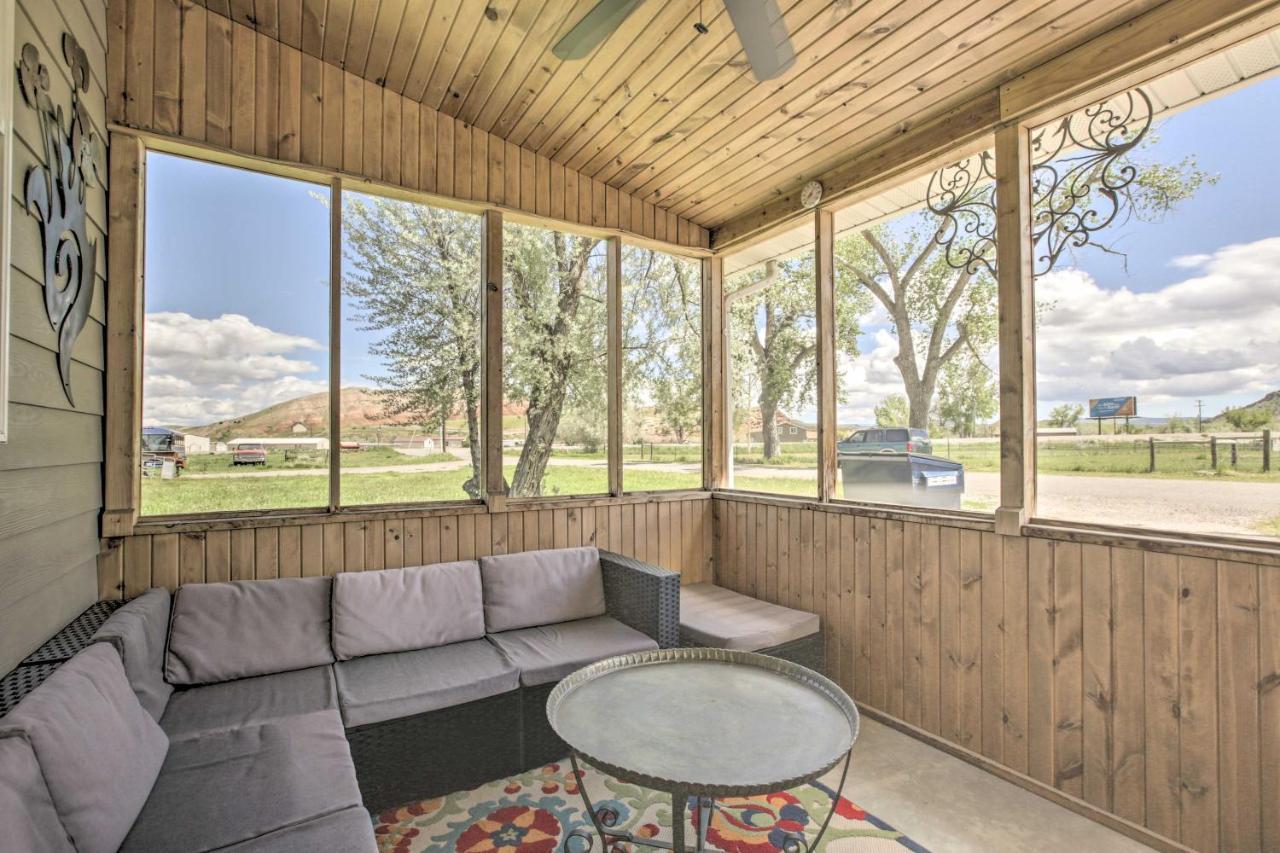 Idyllic Gem Screened Porch, Half Mi To River! Thermopolis Buitenkant foto